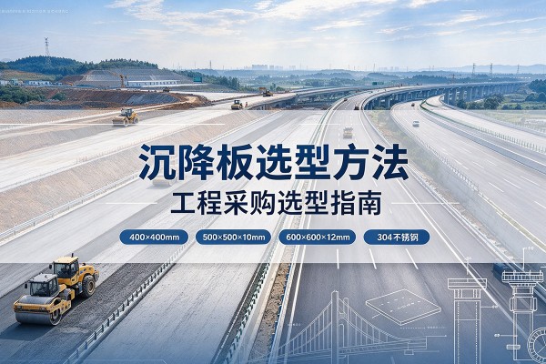 峄城沉降板选择方法