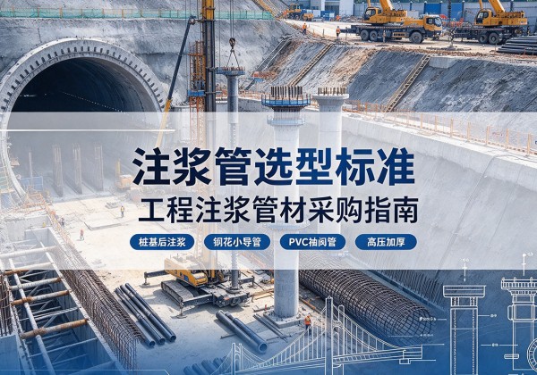 峄城注浆管选型标准